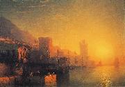 Ivan Aivazovsky The Island of Rhodes painting